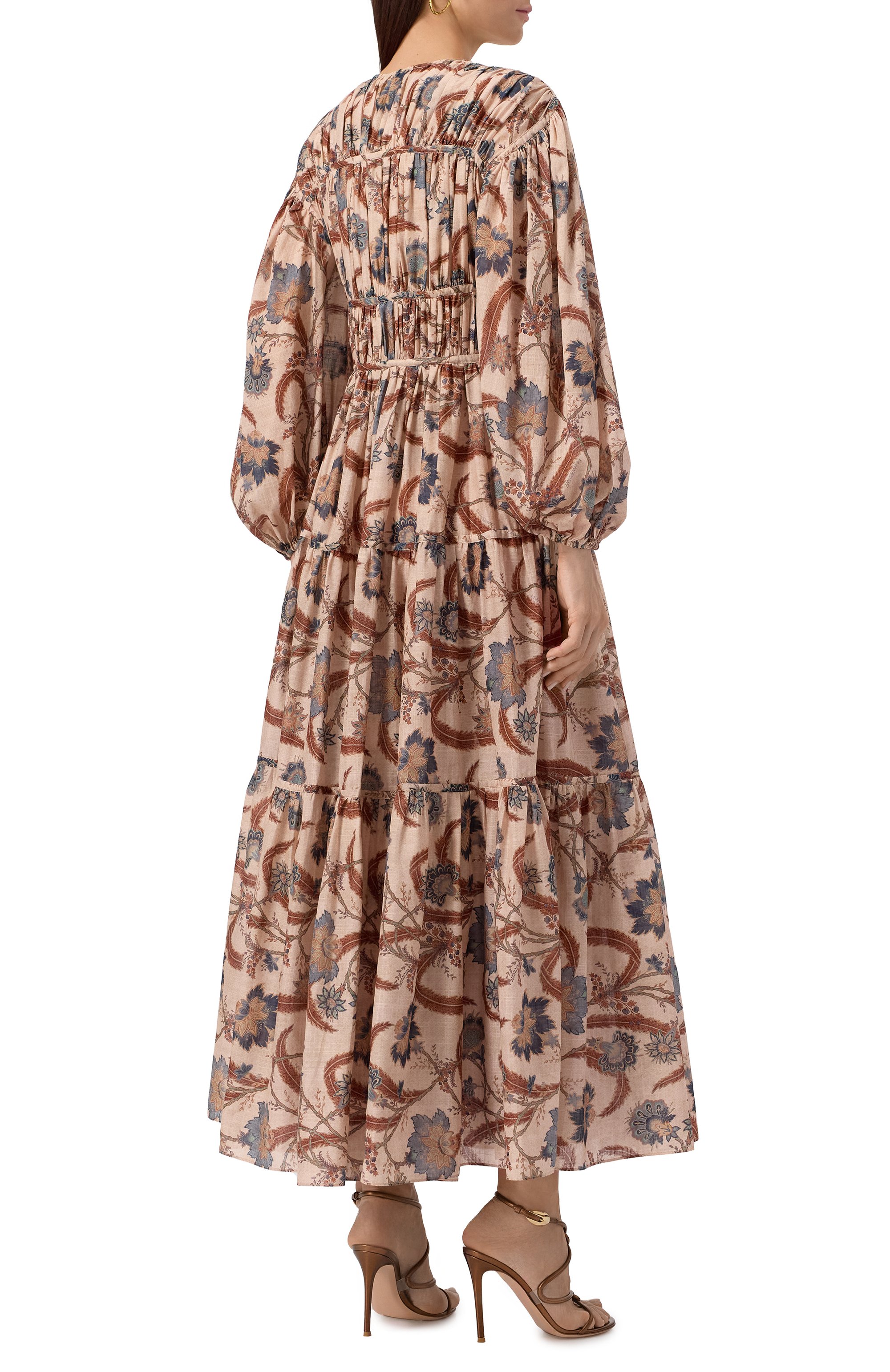 Хлопковое платье ZIMMERMANN, арт. 4208DSS253, фото 4