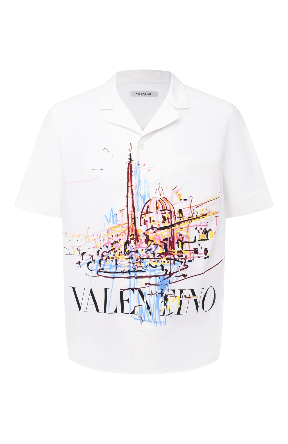 Хлопковая рубашка VALENTINO, арт. VV3AA76971J, фото 1