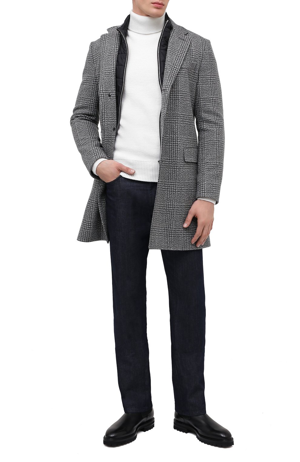 Шерстяной свитер BOSS, арт. 50435307, фото 2