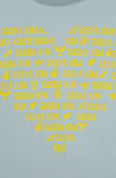 Хлопковая футболка SASHA KIM, арт. УТ-00000623, фото 3