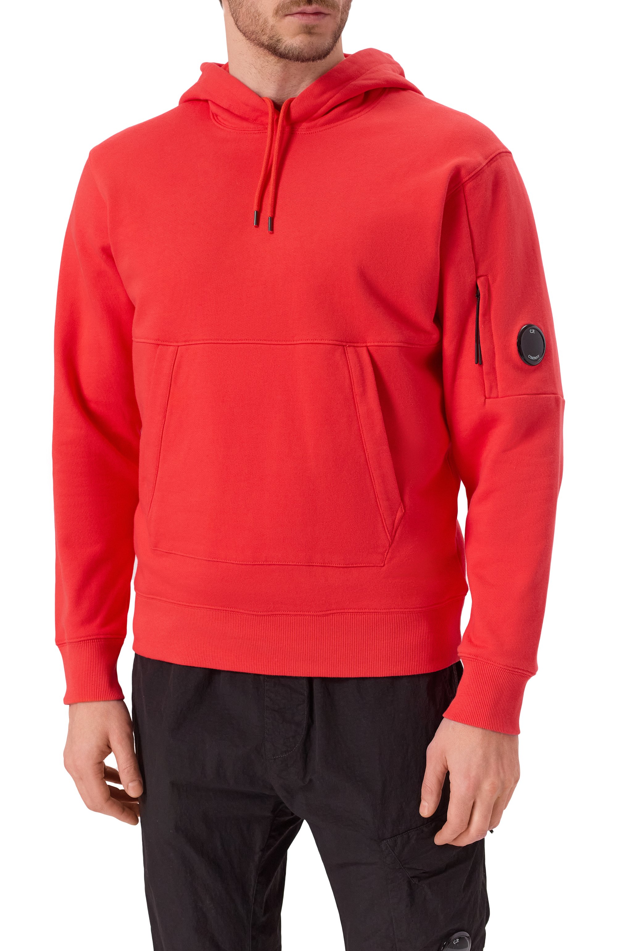 Хлопковое худи C.P. COMPANY, арт. 18CMSS024A005086W, фото 3