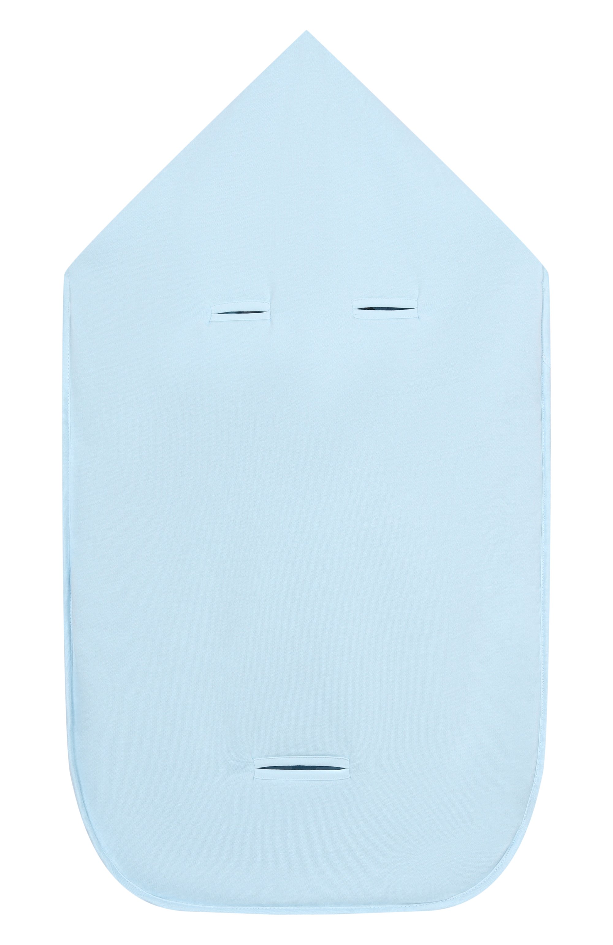 Хлопковый конверт MOSCHINO голубого цвета по цене 28050 руб., арт. M0E00P/LCA19, фото 2 Хлопковый конверт MOSCHINO, арт. M0E00P/LCA19, фото 2