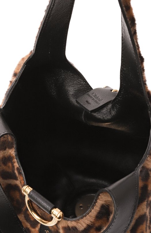 Сумка Chloé Balloon small Chloé CH25WS644Q20 Леопардовый  CH25WS644Q20 Фото 5