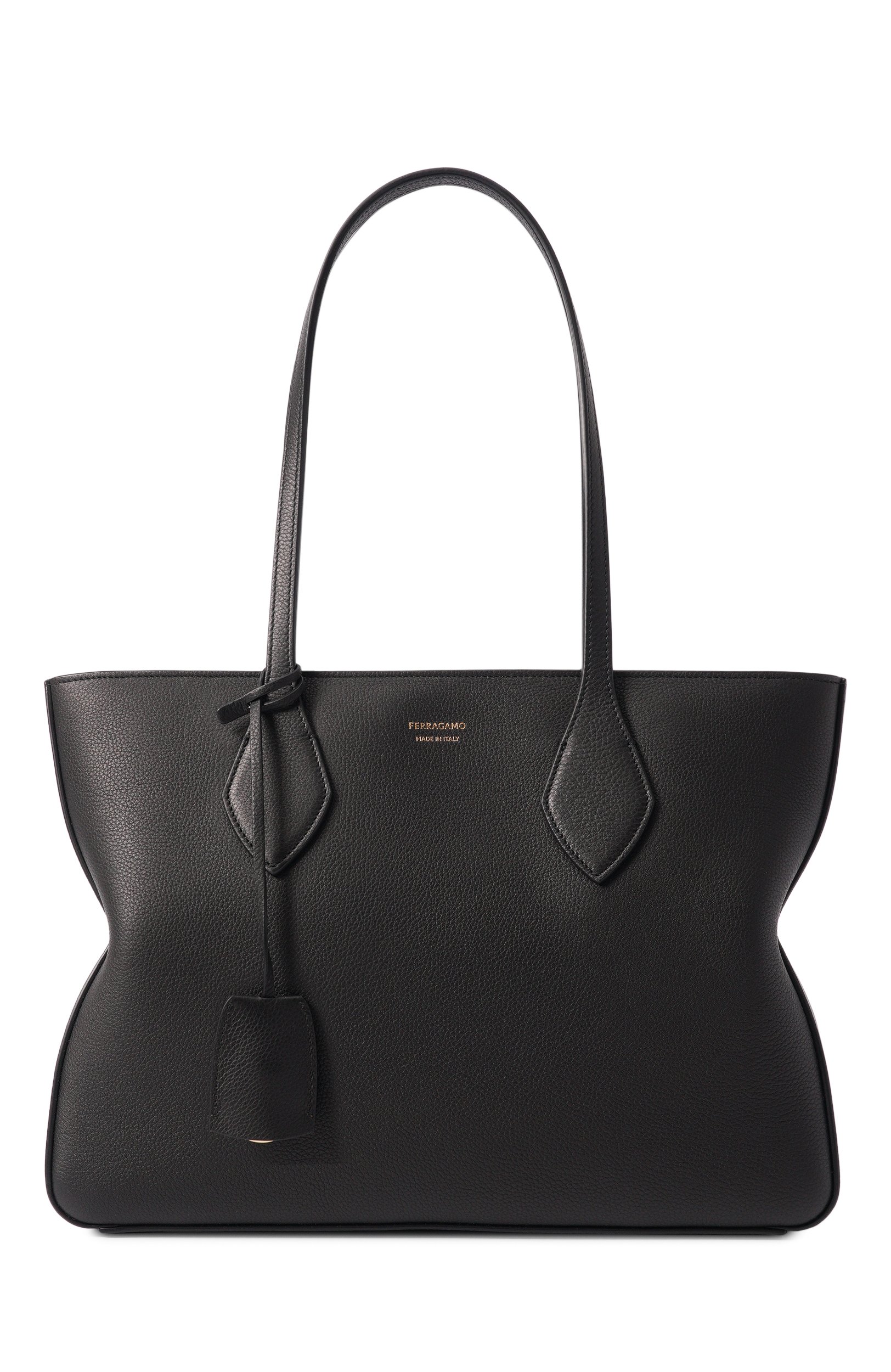 Сумка FERRAGAMO черного цвета по цене 199500 руб., арт. 219861/779343, фото 7 Сумка FERRAGAMO, арт. 219861/779343, фото 7