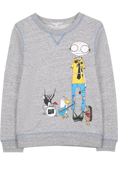 Хлопковый свитшот с принтом MARC JACOBS (THE), арт. W25314/6A-12A, фото 1