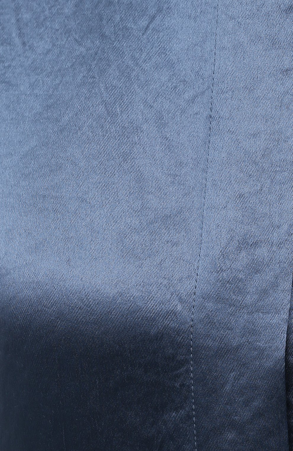 Атласная рубашка ACNE STUDIOS синего цвета по цене 39950 руб., арт. AC0344, фото 5 Атласная рубашка ACNE STUDIOS, арт. AC0344, фото 5