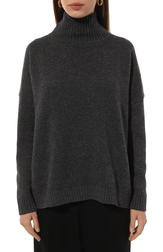 Шерстяной свитер Weekend Max Mara B0RGIA Серый  B0RGIA Фото 3