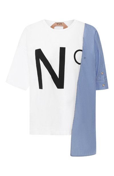 Женская хлопковая футболка N21, арт. 19E N2M0/F082/4157