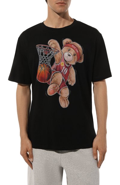 Хлопковая футболка BISIBIGLIO, арт. TEDDY DUNK SLUM, фото 3