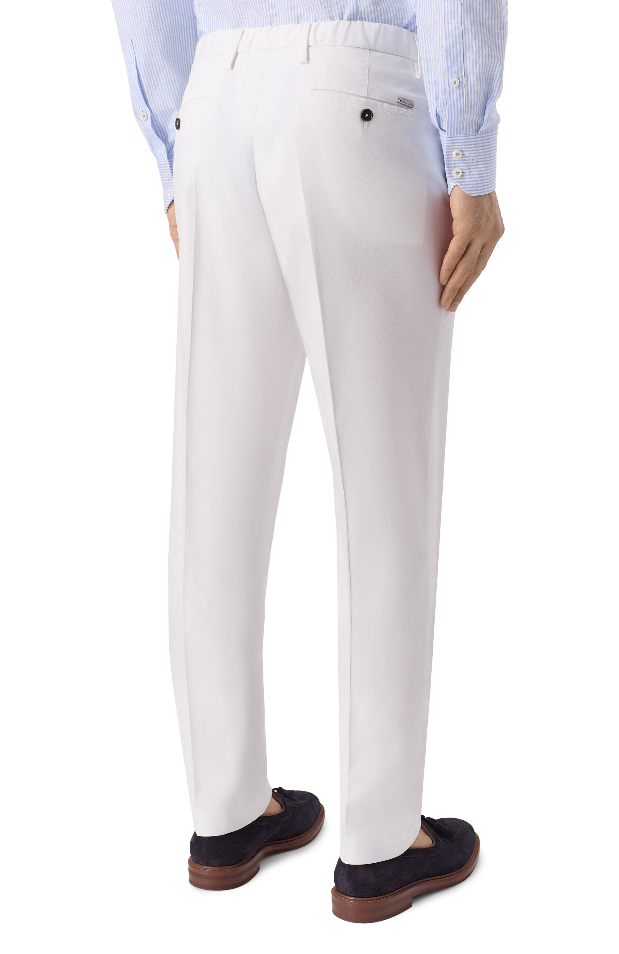 Брюки из лиоцелла и хлопка CORNELIANI, арт. 274ED6/2720129, фото 4