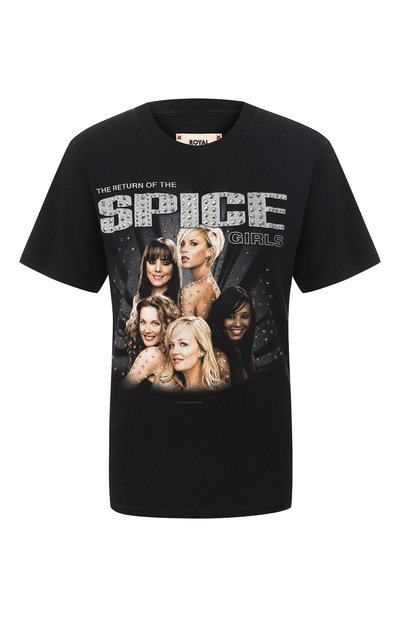 Женская хлопковая футболка ROYAL WORKSHOP, арт. ST0NED TEE FR0NT 0NLY