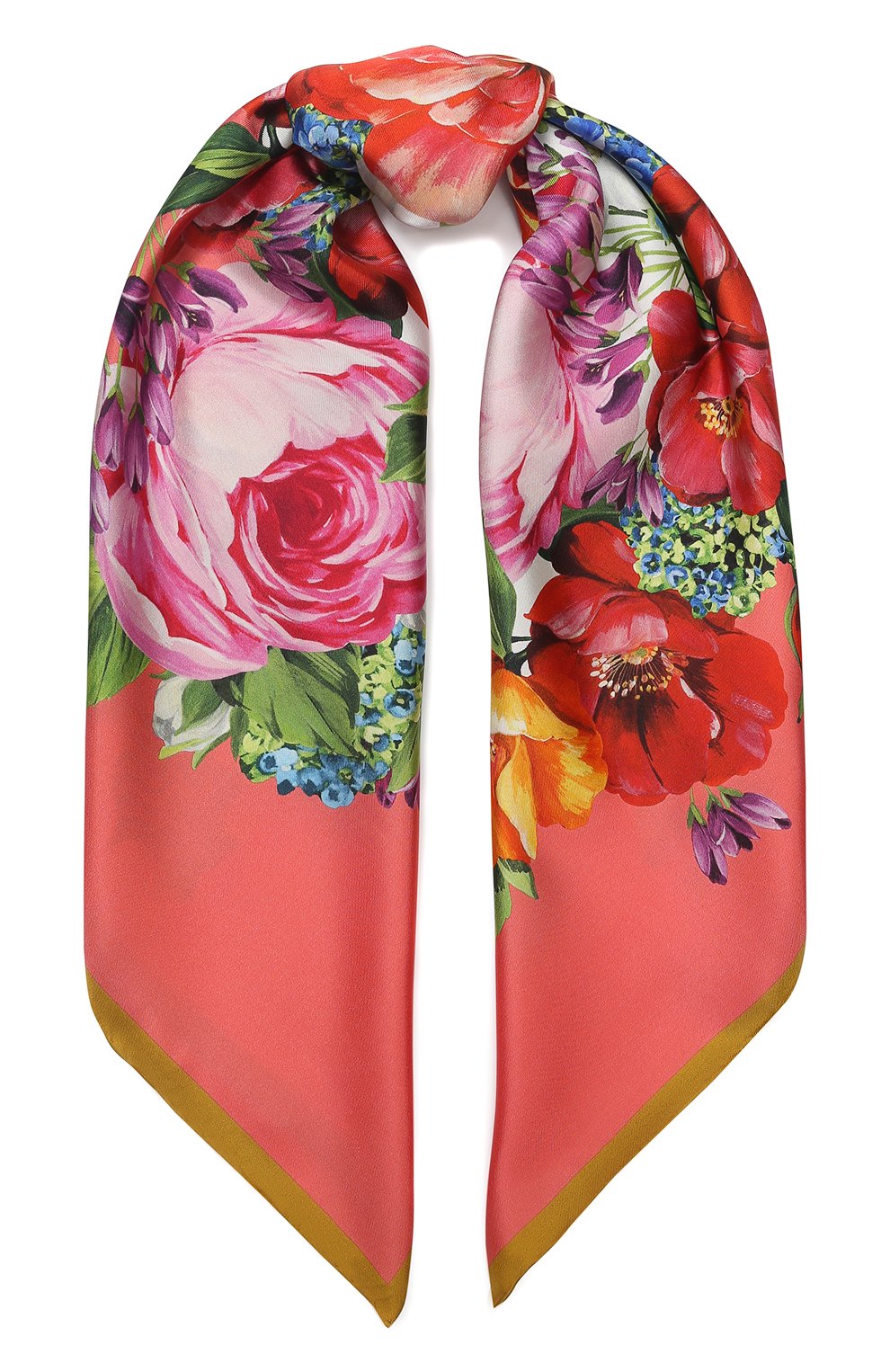 Шелковый платок DOLCE & GABBANA, арт. FN090R/GDS51, фото 1