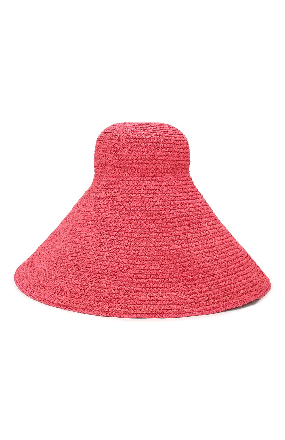 Соломенная шляпа JACQUEMUS фуксия цвета по цене 32200 руб., арт. 201AC04/72440, фото 1 Соломенная шляпа JACQUEMUS, арт. 201AC04/72440, фото 1