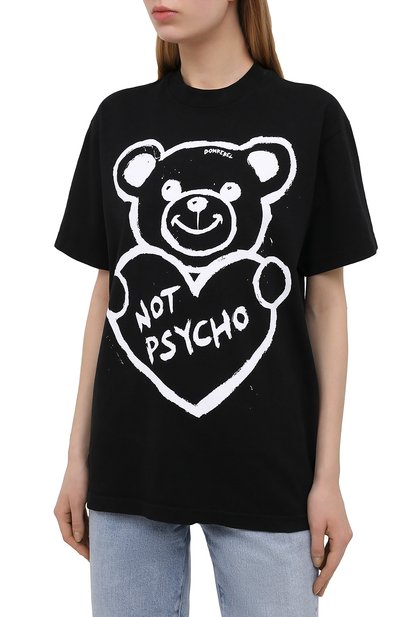 Хлопковая футболка DOMREBEL, арт. PSYCH0/B0X T-SHIRT/W, фото 3