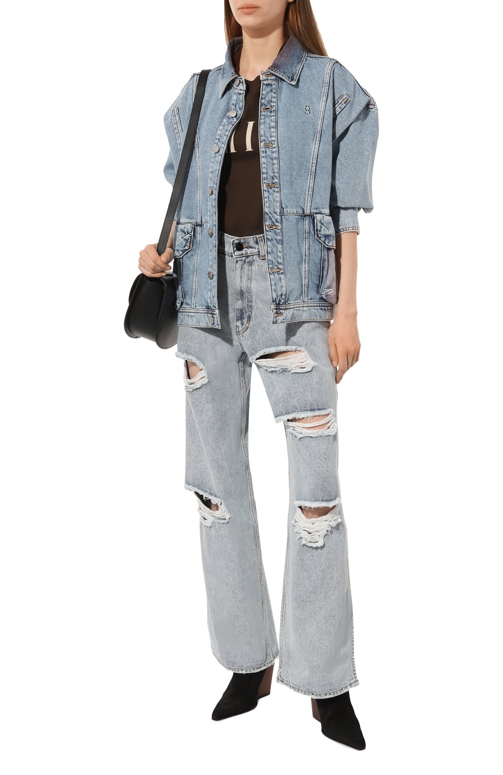 Хлопковая футболка AMIRI, арт. PS24WJT008, фото 2