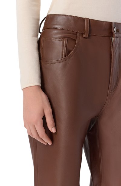 Кожаные брюки bonnie HAIKURE, арт. HEW03330PL002TP, фото 5