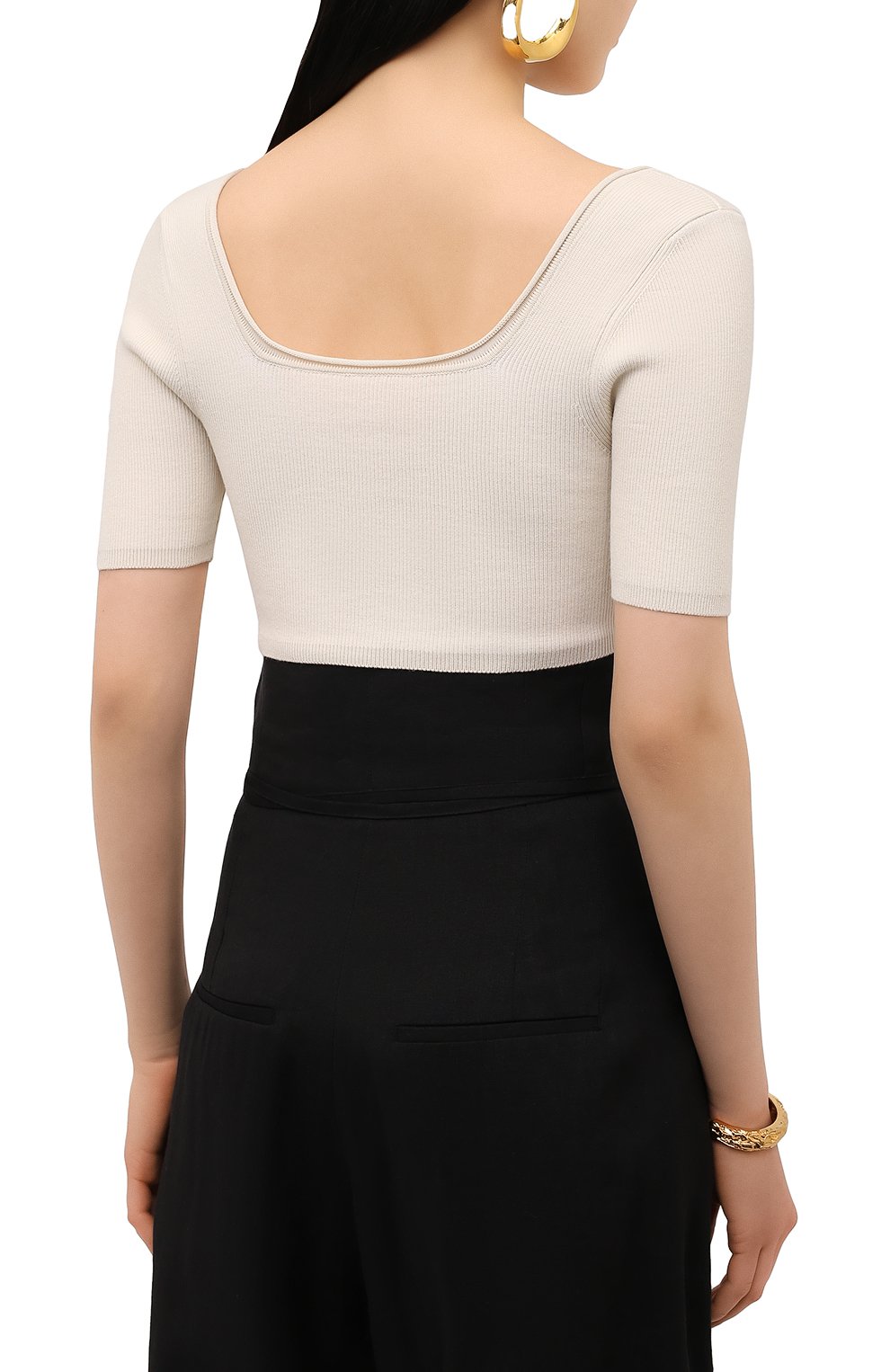 Топ из вискозы JACQUEMUS, арт. 211KN10/204801, фото 4
