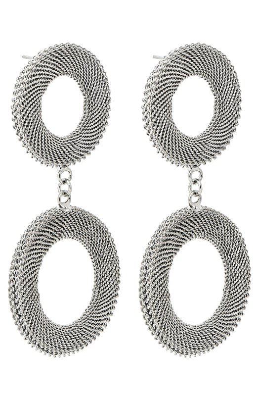 Серьги Crystalline Jewellery 371ТW Серебряный  371ТW Фото 3