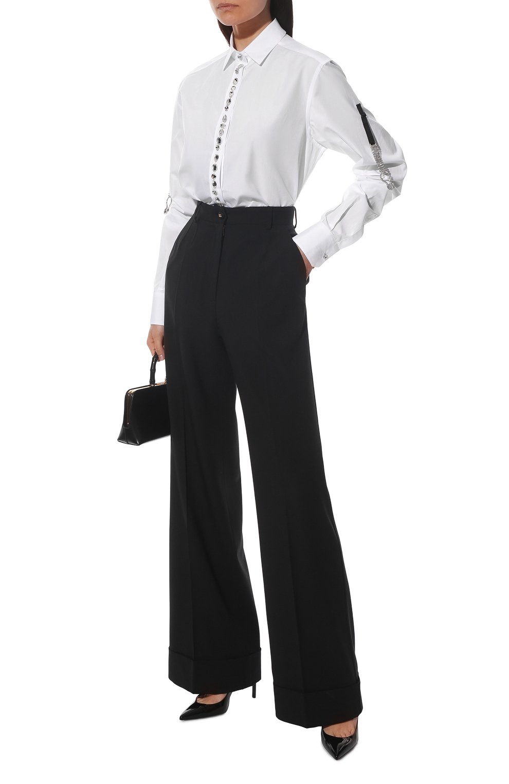 Хлопковая рубашка DOLCE & GABBANA, арт. F5P47Z/FU5TI, фото 2