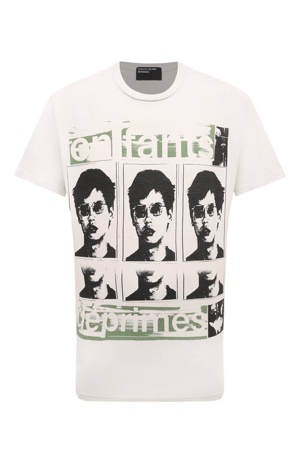 Хлопковая футболка ENFANTS RICHES DEPRIMES, арт. 010-747, фото 1