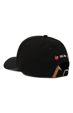 Мужская хлопковая бейсболка dsquared2 x pac-man™ DSQUARED2 черного цвета, арт. BCM0750/05C00001 | Фото 3 (Материал: Тексти�ль, Хлопок; Материал сплава: Проставлено; Нос: Не проставлено)