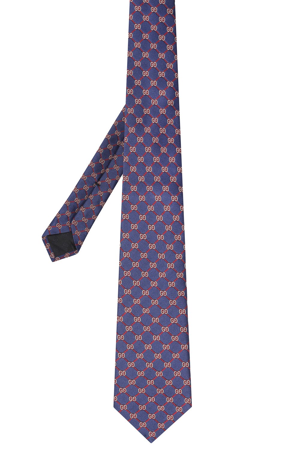 Шелковый галстук GUCCI синего цвета по цене 16600 руб., арт. 625461/4E002, фото 2 Шелковый галстук GUCCI, арт. 625461/4E002, фото 2