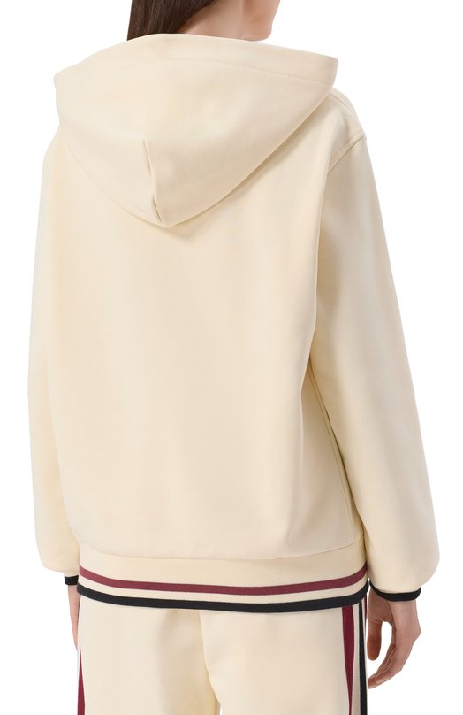 Хлопковое худи HINNOMINATE HMABW02095 Кремовый  HMABW02095 Фото 4