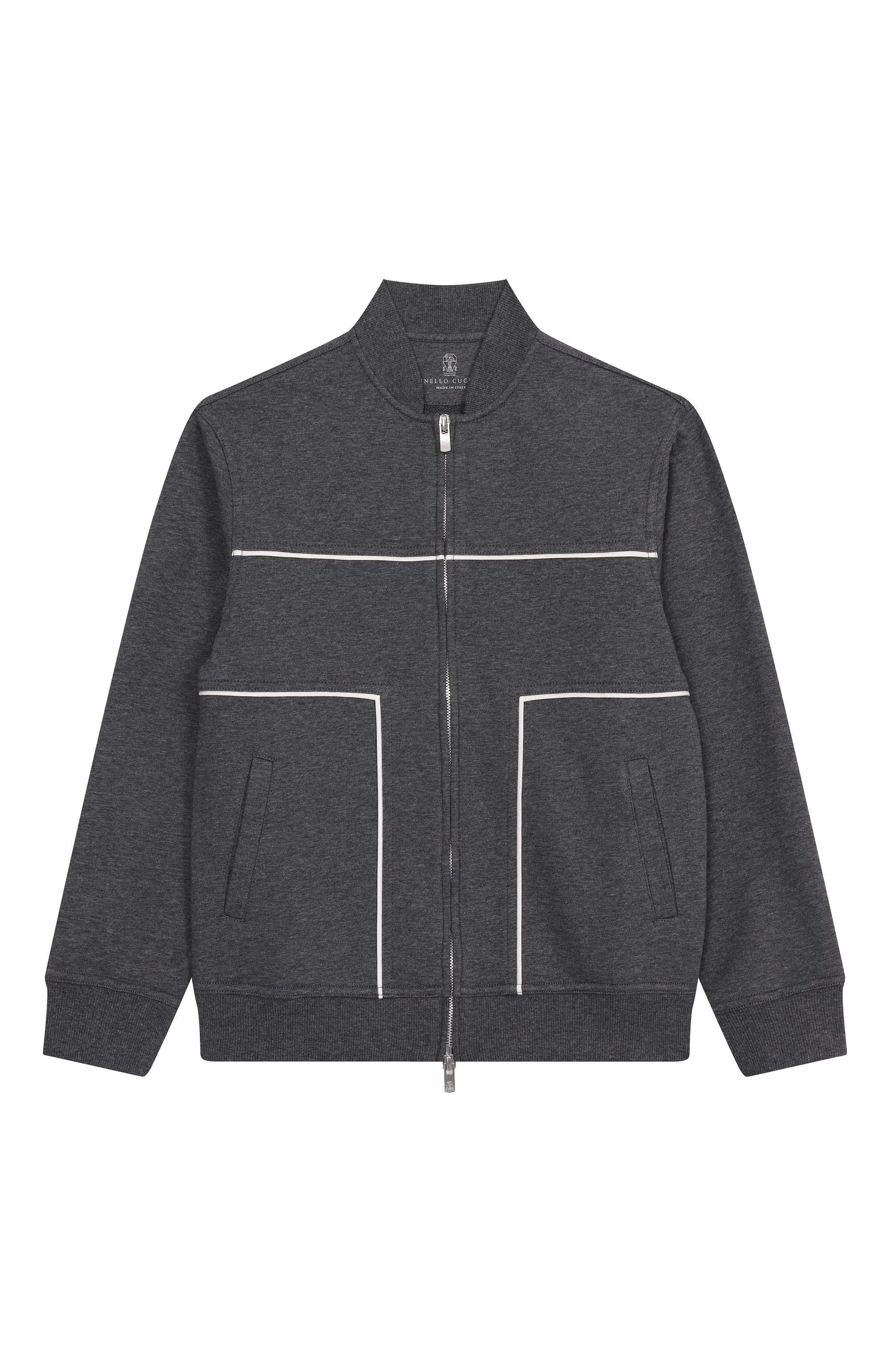 Хлопковая толстовка BRUNELLO CUCINELLI, арт. BW863E189A, фото 1