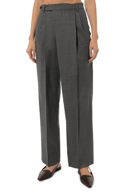Шерстяные брюки BRUNELLO CUCINELLI, арт. MP116P8668, фото 3