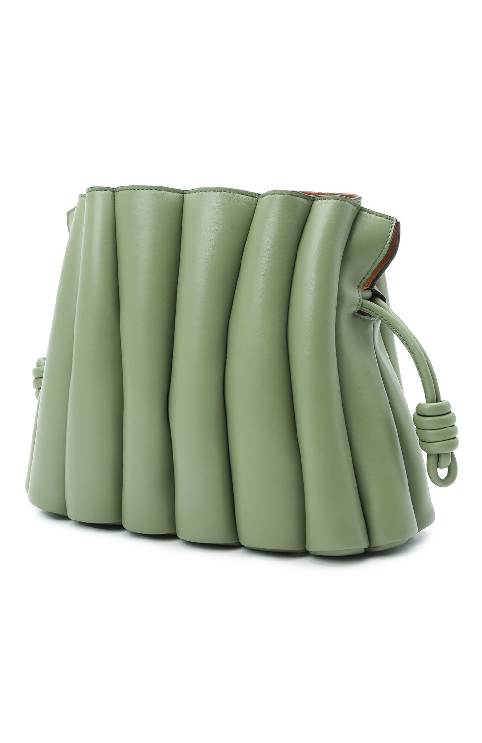 Сумка flamenco LOEWE зеленого цвета по цене 348500 руб., арт. A411FC4X01, фото 3 Сумка flamenco LOEWE, арт. A411FC4X01, фото 3