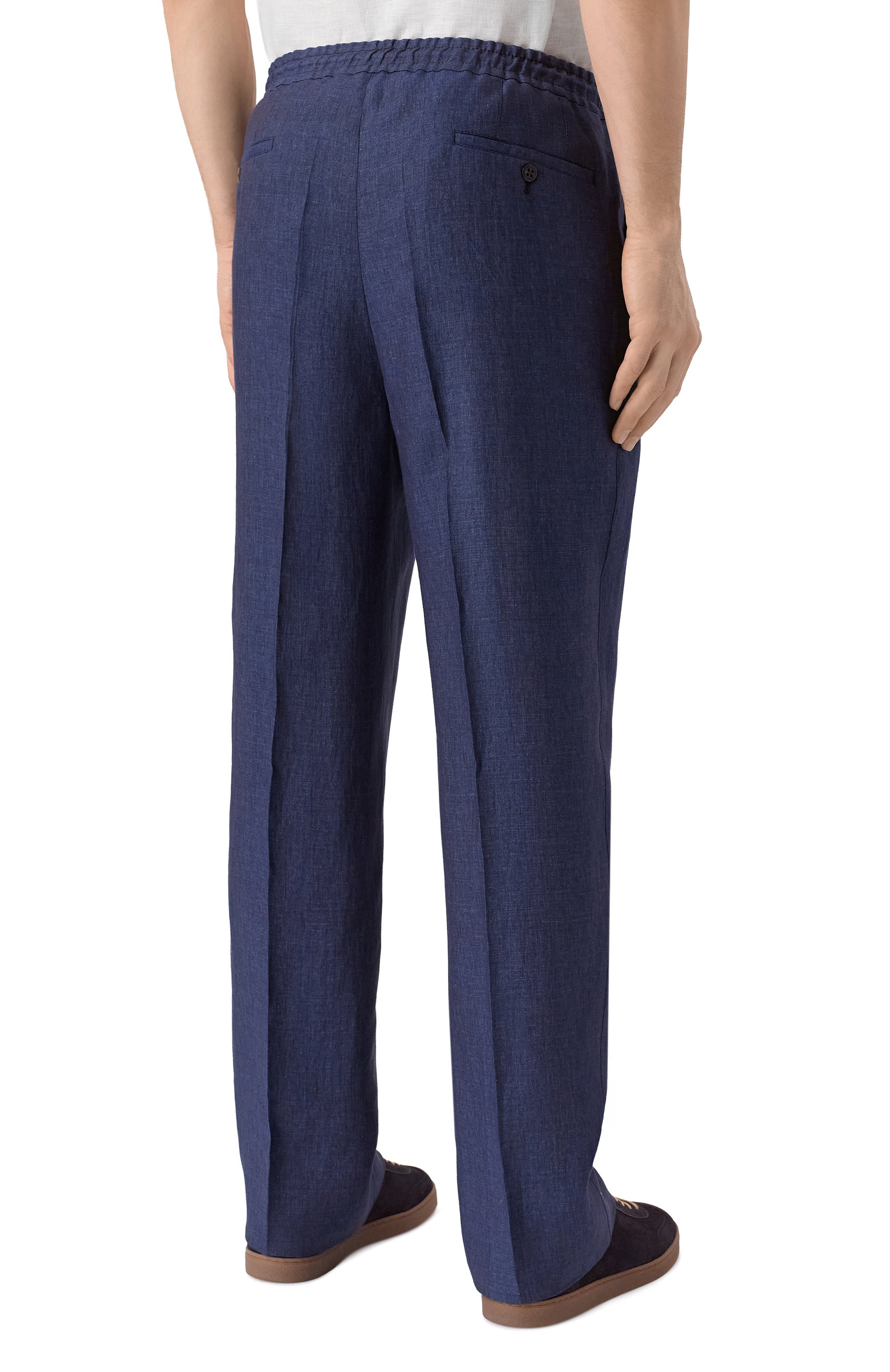 Льняные брюки CORNELIANI, арт. 274L27/2714159, фото 4