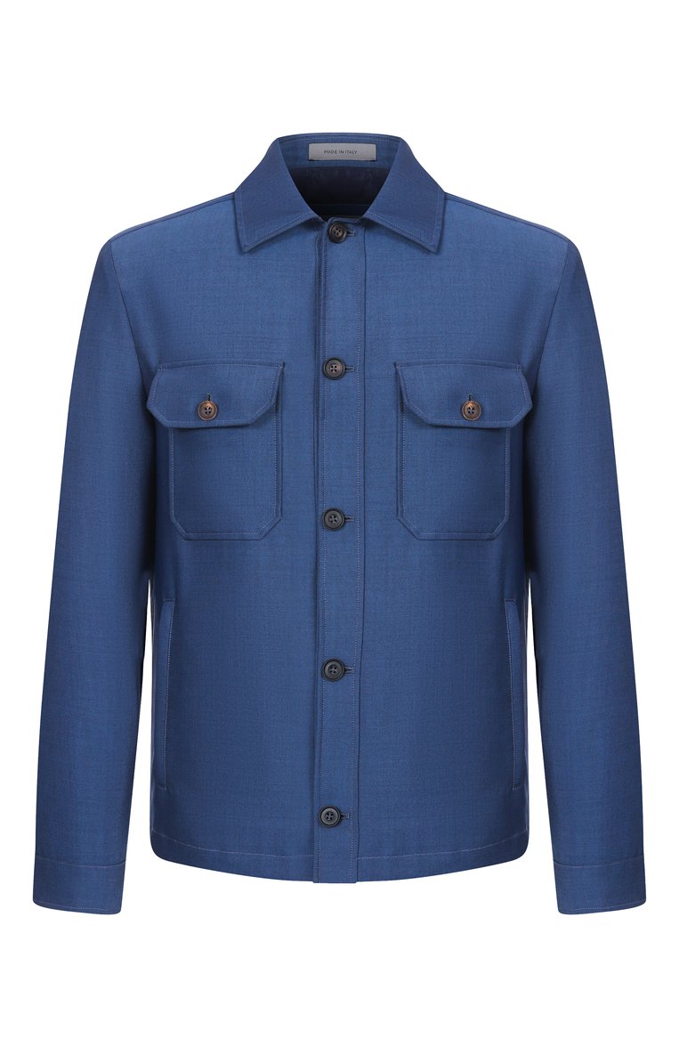 Шерстяная куртка-рубашка CORNELIANI, арт. 25LI22-2518187, фото 1