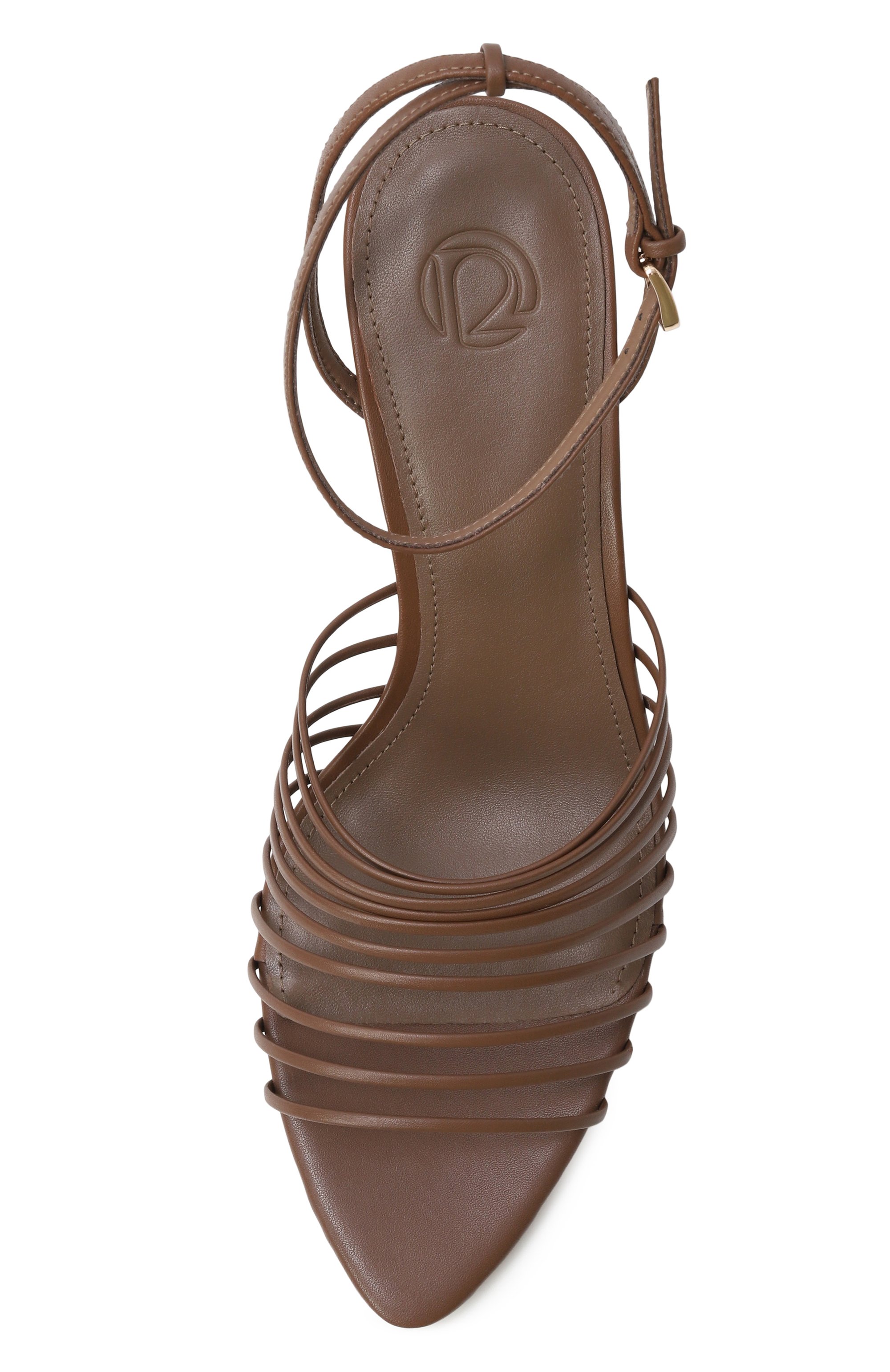 Кожаные босоножки 12 STOREEZ, арт. 131620, фото 6