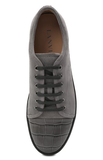 Замшевые кеды LANVIN, арт. FM-SKDBB1-VEW1-H20, фото 5