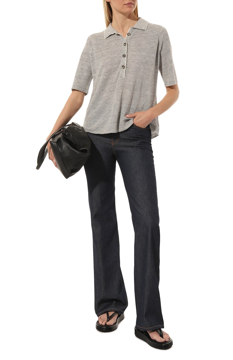 Льняное поло GRAN SASSO, арт. 57240/24840, фото 2