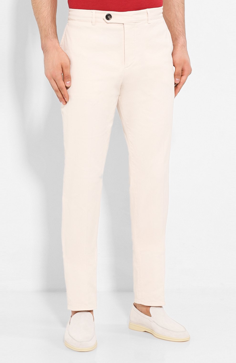 Хлопковые брюки BRUNELLO CUCINELLI, арт. M289LB1150, фото 3