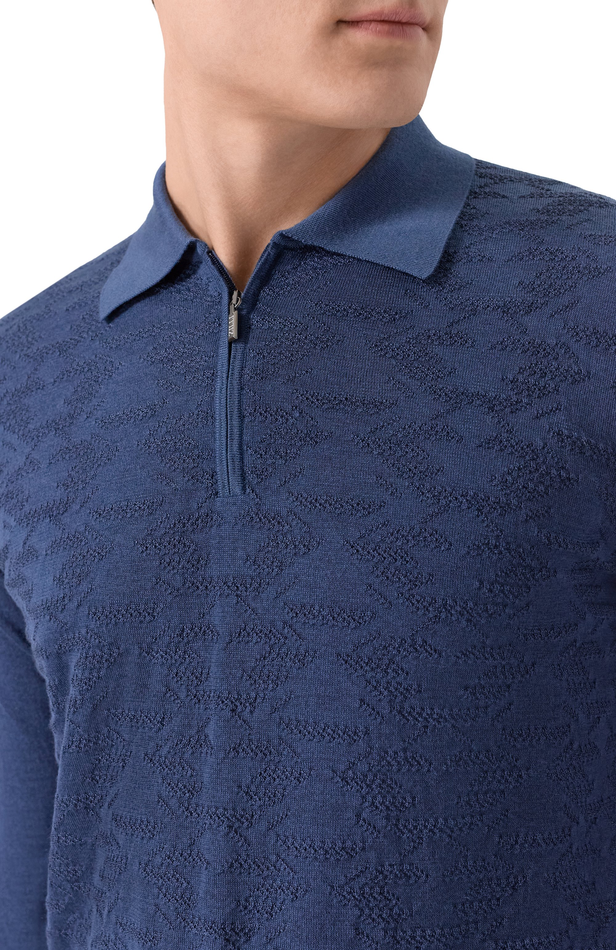 Поло из кашемира и шелка ZILLI, арт. KZP001M0330VVAE00, фото 5