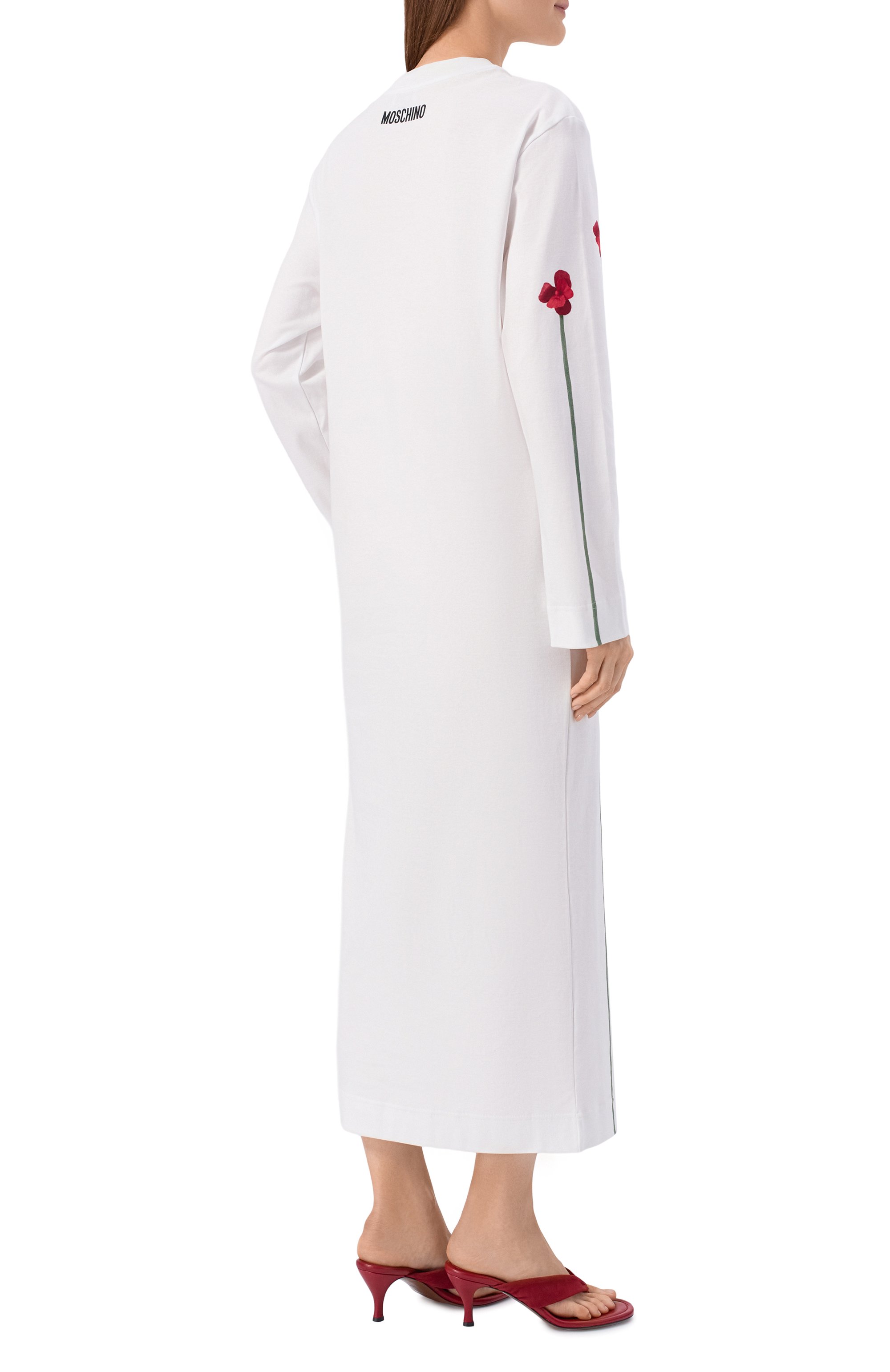 Хлопковое платье MOSCHINO, арт. A0452/0442, фото 3