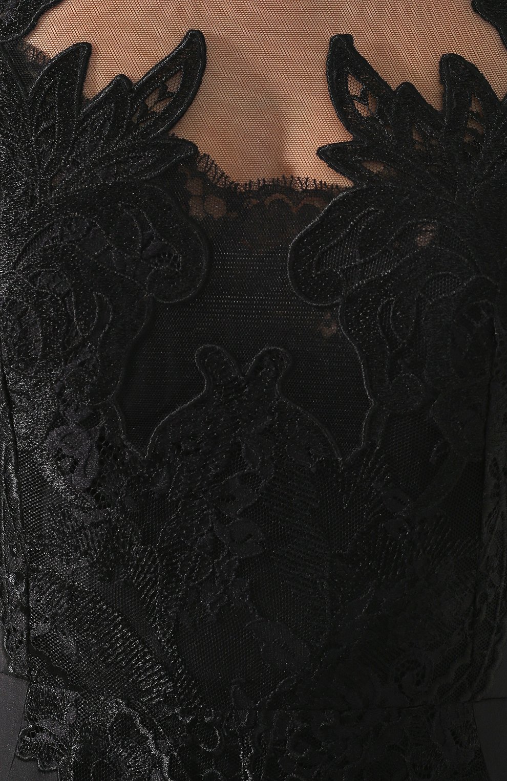 Платье с кружевной отделкой DOLCE & GABBANA, арт. F69G2Z/HPM1M, фото 5