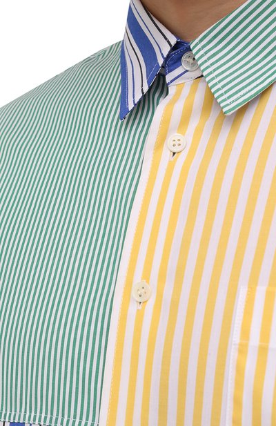 Хлопковая рубашка JW ANDERSON, арт. SH0162 PG0784, фото 5