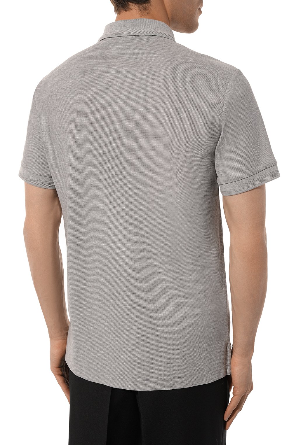 Хлопковое поло BURBERRY, арт. 8052966, фото 4