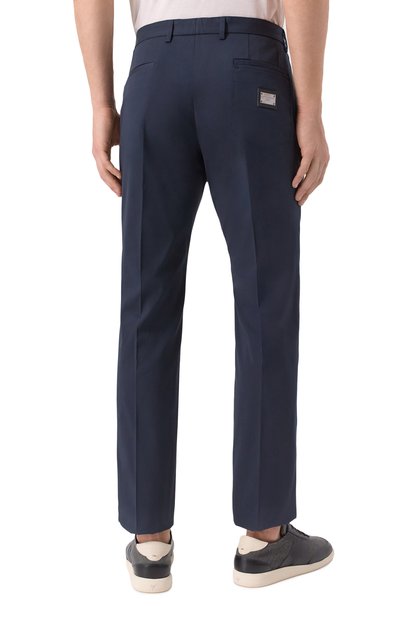 Хлопковые брюки DOLCE & GABBANA, арт. GVB6ET/FUFMJ, фото 4