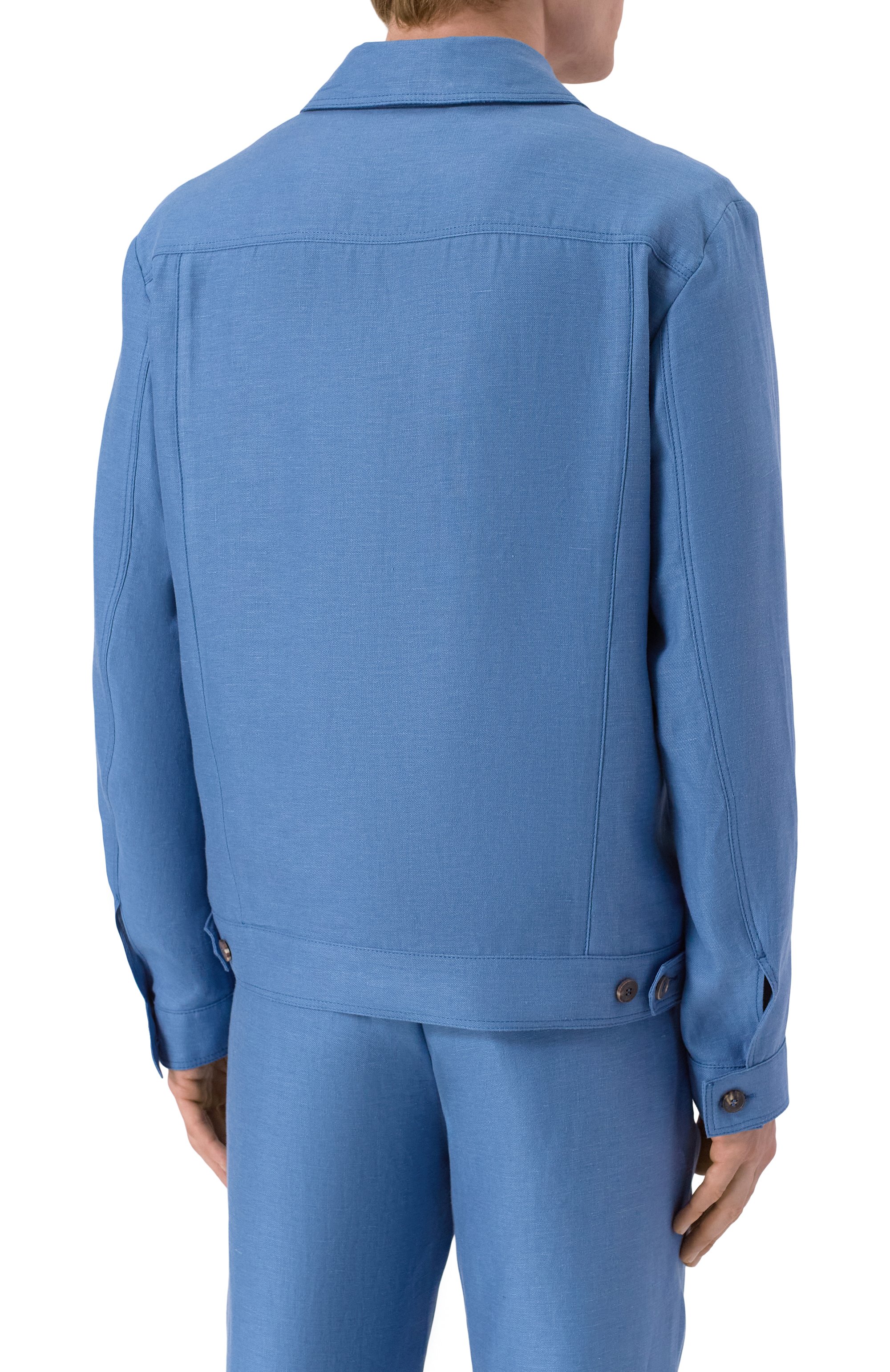 Куртка изо льна и шелка MVST, арт. M26.CSM.T403/TXAVI, фото 4