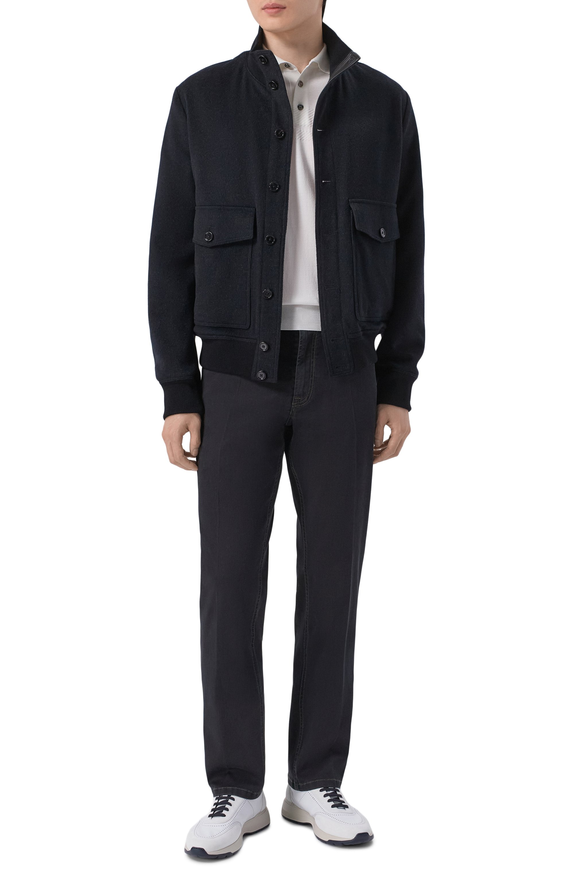 Поло из хлопка и шелка ZILLI, арт. KBP002M0107VR0V00, фото 2