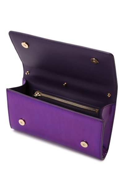 Клатч 3.5 DOLCE & GABBANA фиолетового цвета по цене 133000 руб., арт. BB7082/AQ495, фото 4 Клатч 3.5 DOLCE & GABBANA, арт. BB7082/AQ495, фото 4