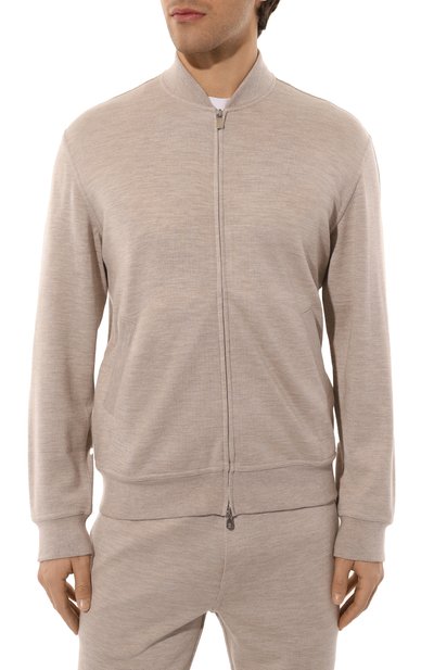 Толстовка из кашемира и шелка BRUNELLO CUCINELLI, арт. MM8359072G, фото 3