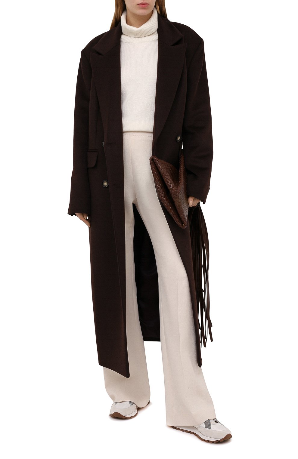 Комбинированные кроссовки BRUNELLO CUCINELLI, арт. MZSFG1561, фото 2