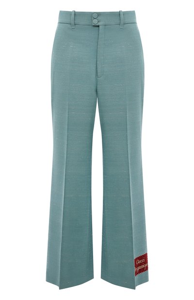 Брюки из шерсти и шелка GUCCI, арт. 622206 ZAD0D, фото 1