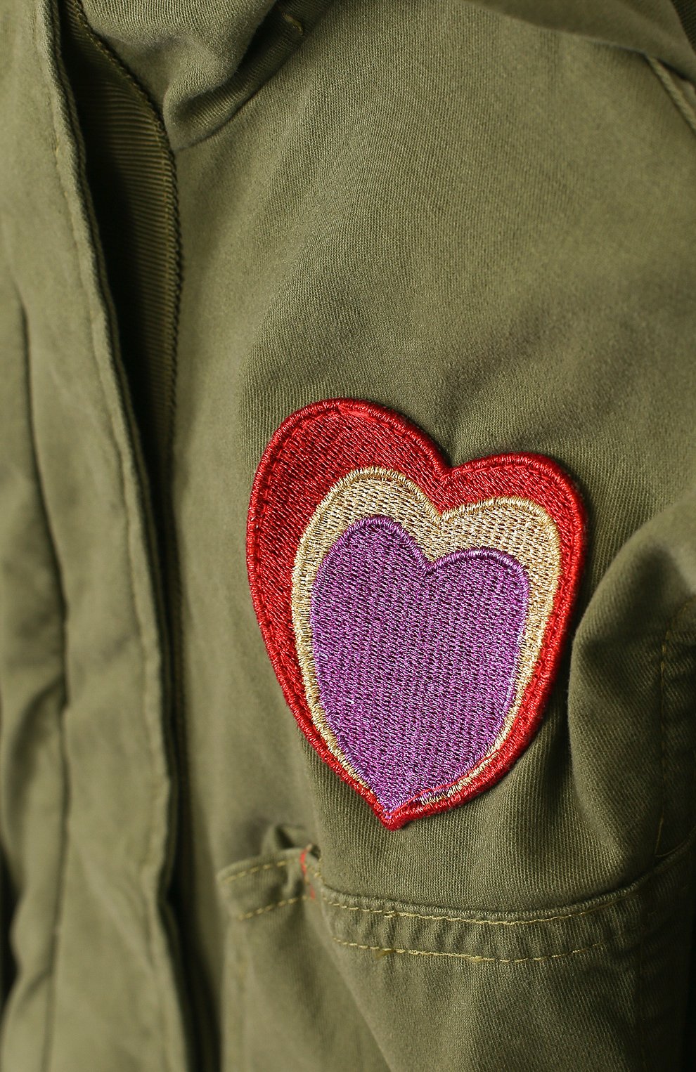 Парка с капюшоном и принтом MARC JACOBS (THE), арт. W16084/6A-12A, фото 3