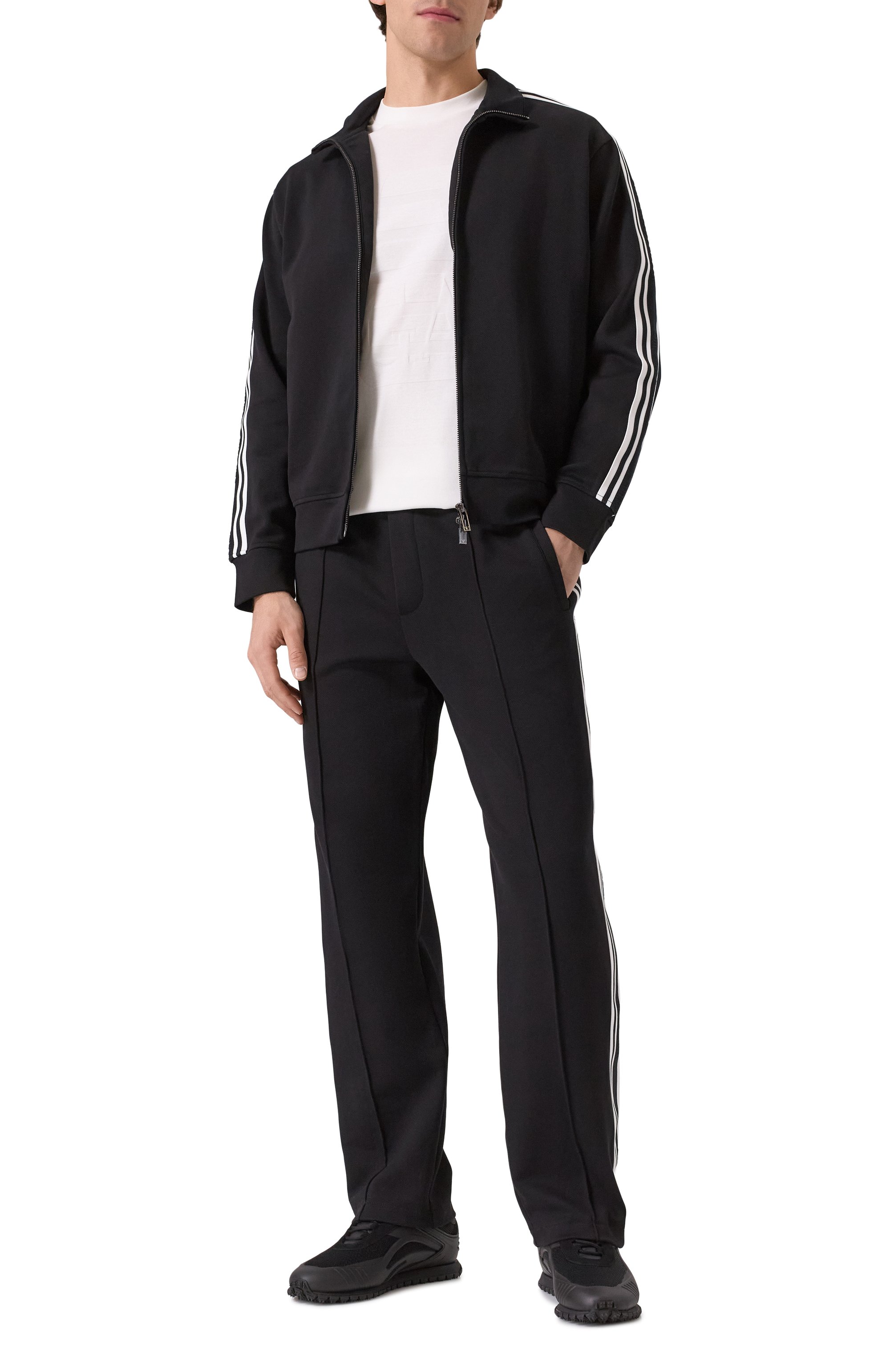 Хлопковая толстовка EMPORIO ARMANI, арт. EM001110/AF13488, фото 2